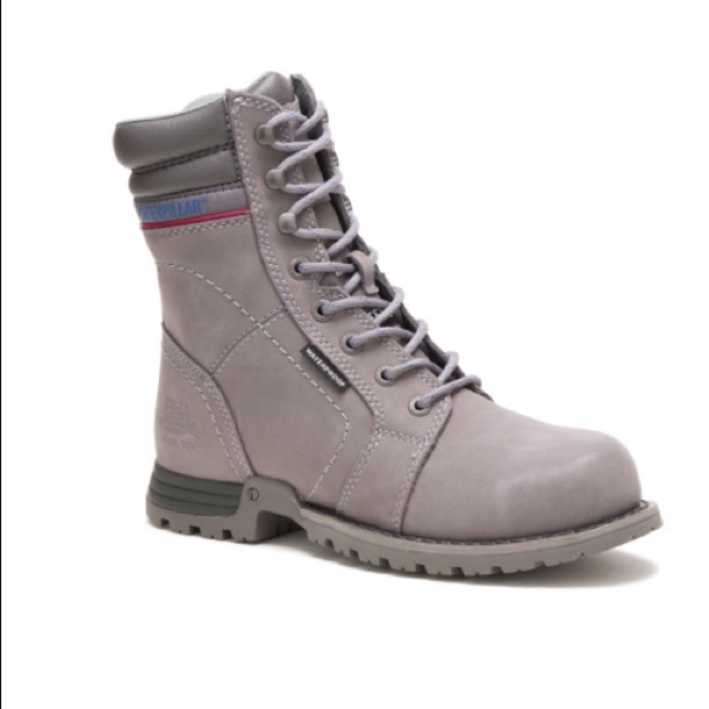 Caterpillar Echo Waterproof Steel Toe Grey Boot